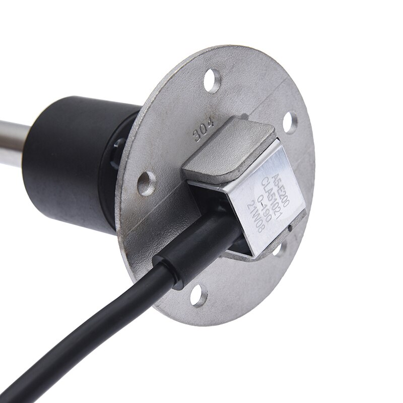 100-500mm 0-190 Ohm Fuel Level Sensor With 52mm Fuel Level Gauge Fuel Level Meter With Red Backlight Oil Indicator Range