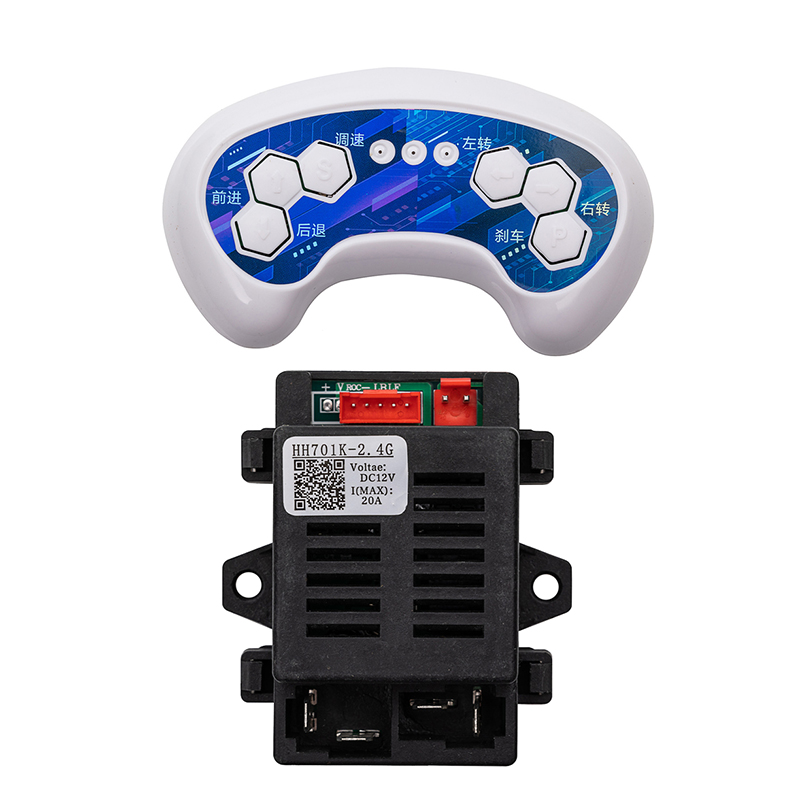 HH701K HH707K HH670K HH671K 2.4G Kinderen Elektrische Auto Bluetooth Afstandsbediening Ontvanger, Glad Start Controller: HH701K 12V set