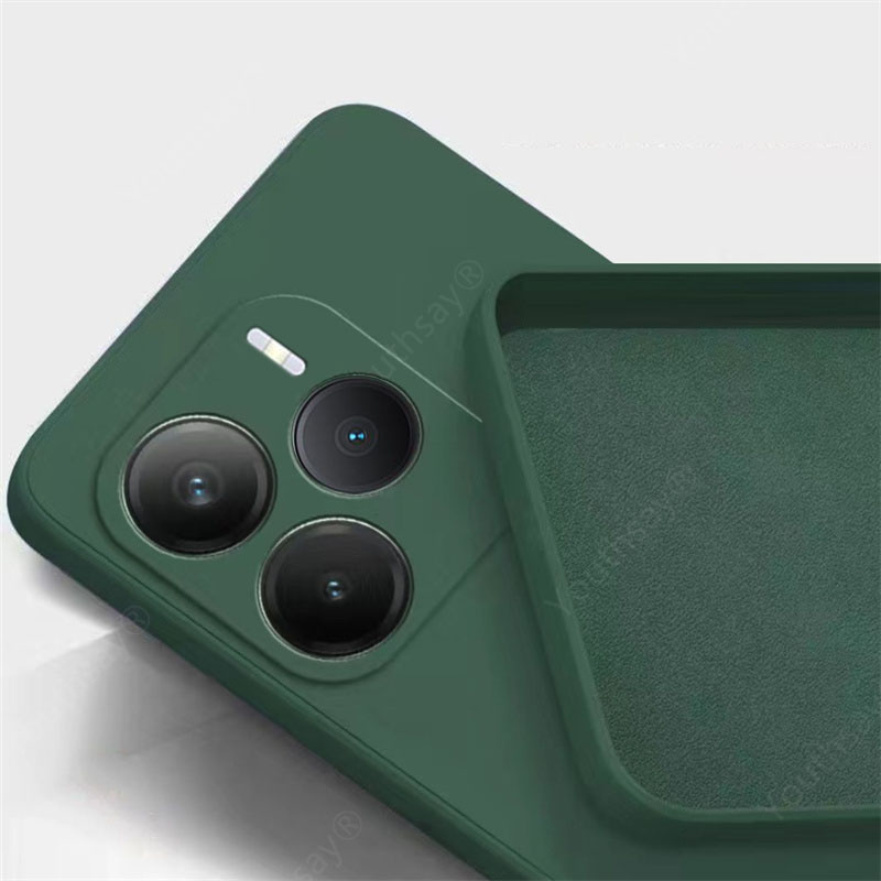 Coque de luxe en silicone liquide pour Redmi Note 14, coque de téléphone souple, pare-chocs d'origine, 5G