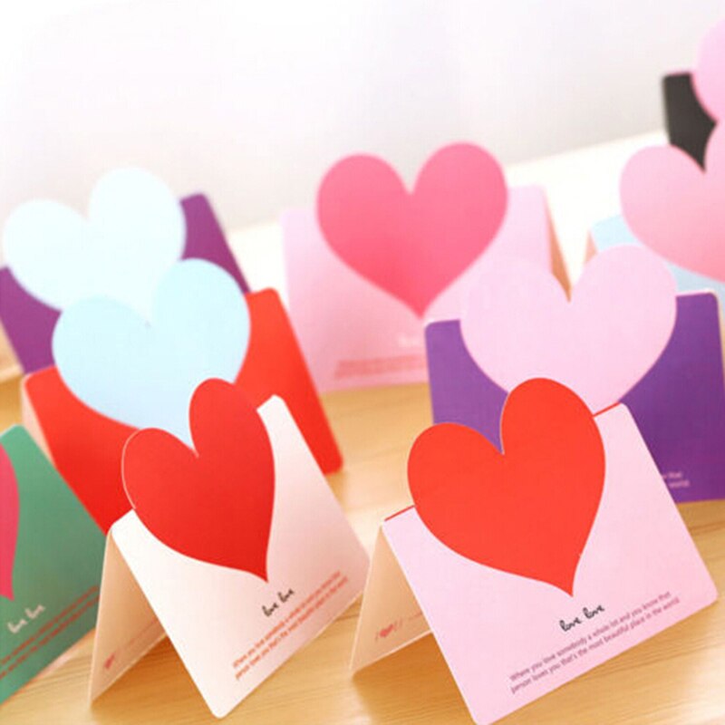 Love Heart Card I Love You Birthday Valentine's Da... – Vicedeal