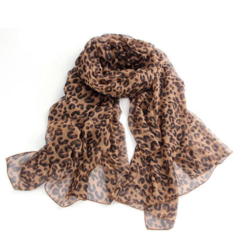 Hollywood Leopard Print Cheetah Soft Shawl Scarf Wrap Stole – Grandado