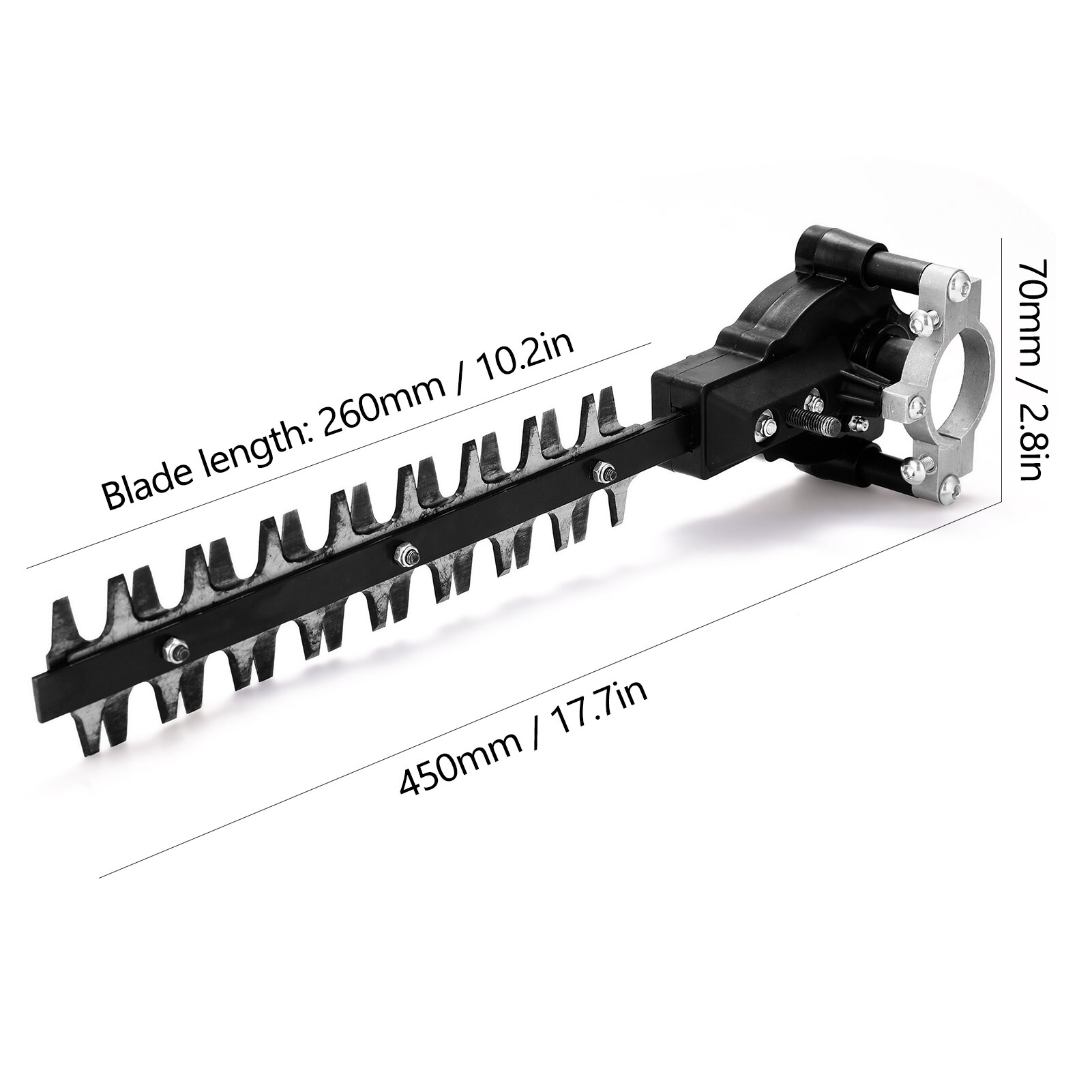 Winkel Schleifer umrüsten Elektrische Hecke Trimmer Tragbare Hecke Trimmer Energie Werkzeuge Garten Beschneiden Maschine für 110 115 Winkel Schleifer