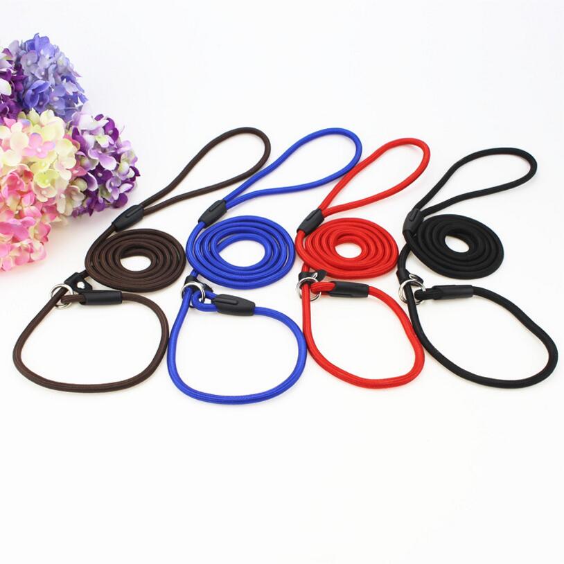 1.4 m Lopen Hondenriem Kleine en Middelgrote Hond Ronde Nylon Touw riemen Hond Keten Golden retrievers huskies Tractie Riem lock