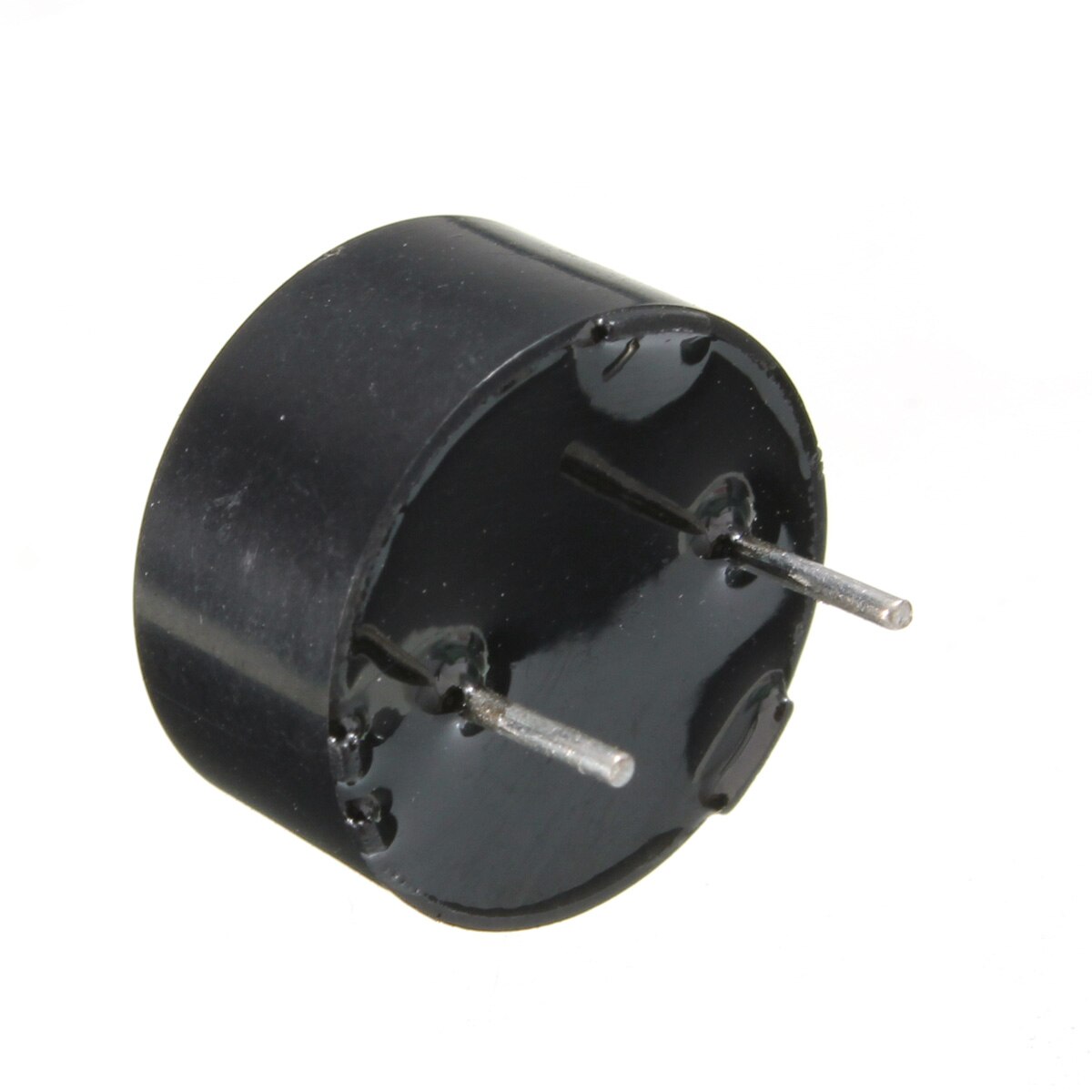 Piezo Buzzer AC 1-3V noir | 10 pièces, piézoélectrique passif électronique, 2 broches, 14x7mm