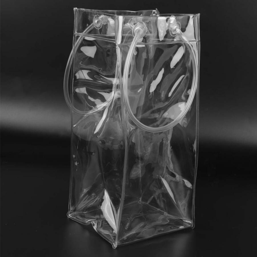 Ice Bag Thick Transparent PVC Cold Drink Ice Bag Wine Champagne Cocktail Refrigerated Bag Bar Beer Cooling ice Bag