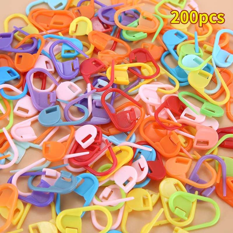 100/200/500/1000 peças alfinetes de segurança 0,83 polegadas/21mm 10 cores para costurar roupas marcador de tricô e projeto DIY: Verde escuro