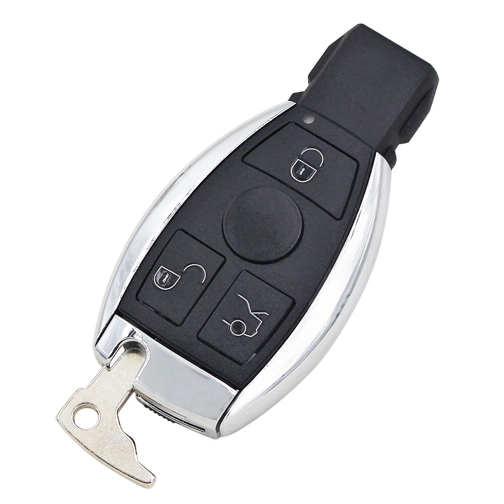 Keyless Remote Key Fob 3 Button BGA NEC style with Chip for-Mercedes-Benz 2000+ 315mhz 433MHz adjustable