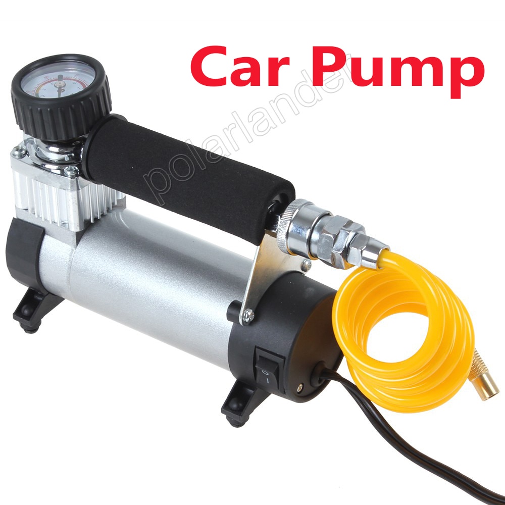 100PSI Super Flow Draagbare Auto 12 V Air Compressor Auto Pomp Tire Inflator