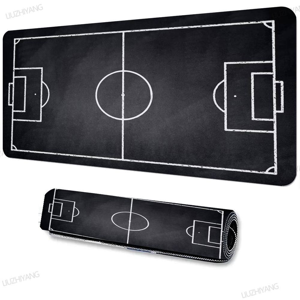 football field Mouse Pad Mousepad Computer XXL MousePads Keyboard Pad MouseMat Gamer Soft Office Carpet Desk Mat Long Mouse Pads: 40X30 CM / Marrón