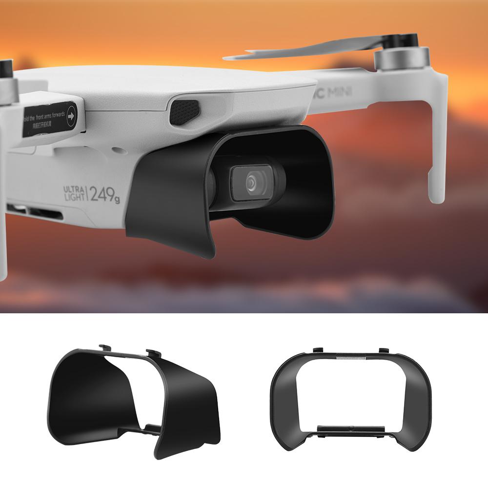 Lens hood til dji mavic mini drone lens cap protector gimbal camera guard anti-glare shield for dji mavic accessories