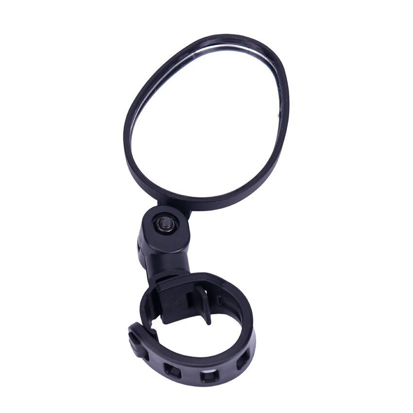 1PC MTB Bike Rearview Mirror Bicycle Rearview Wide Angle Handlebar Mirrors 360 Degree Rotate Cycling Rear View: Oval