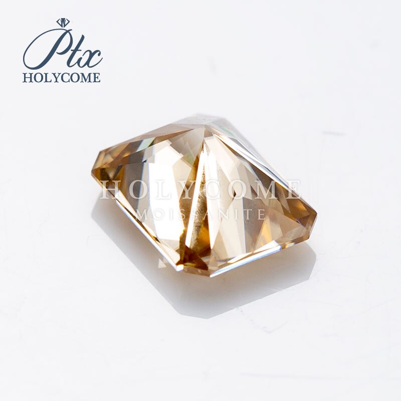 3x5mm 2020 gorąca sprzedaż światła szampana promienny kamień wysokiej jakości luźny moissanit dostawca fabryki bezpośrednie dostawy diamentowy pierścionek