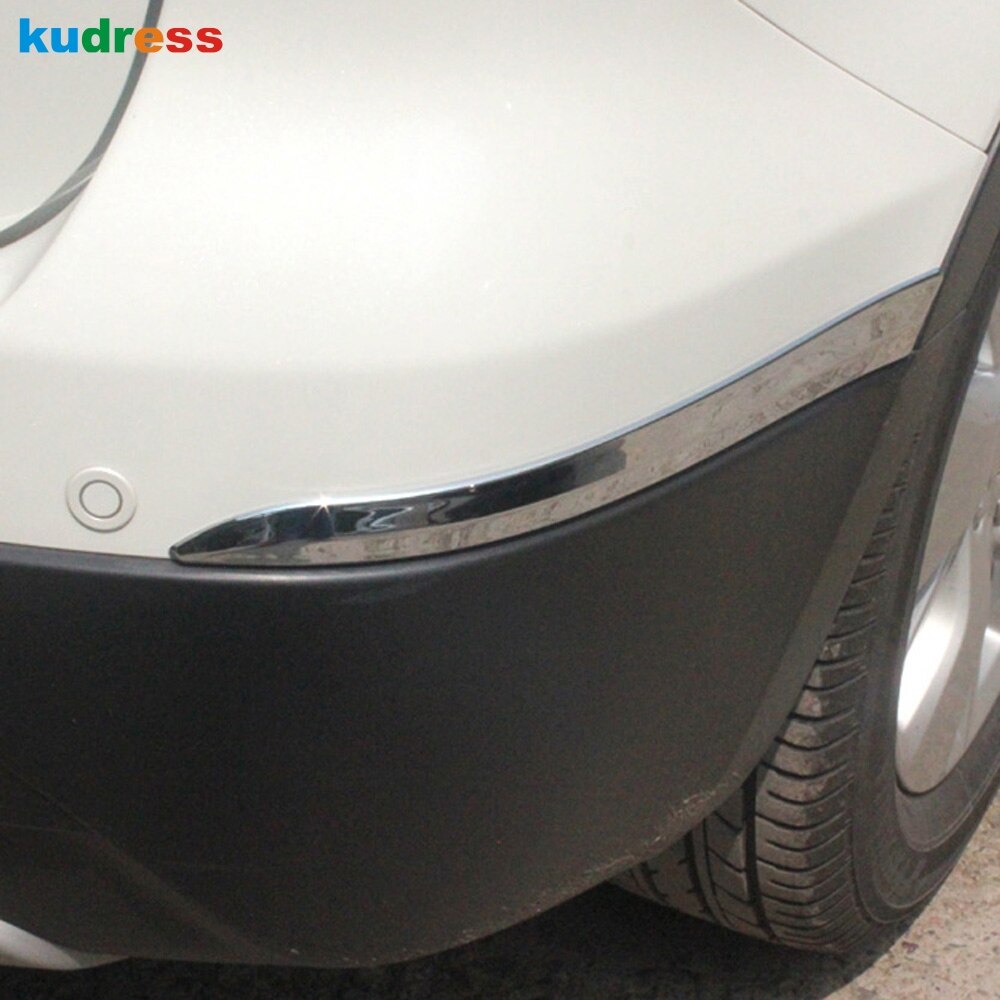 For Suzuki Sx4 S-Cross Crossover Chrome Front And Rear Bumper Body Eyelid Strips Cover Trim Auto Accessories