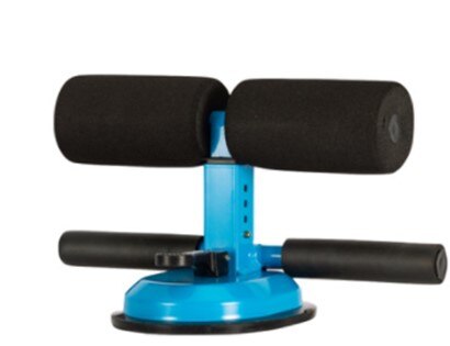 Neue Fitness Ausrügestochen Abnehm ABS Trainer sitzen hoch Bar Selbst Saug Bauch Festigkeit Trainer Heimat Fitnessstudio Muskel Ausbildung: doppelt-Stange Blau
