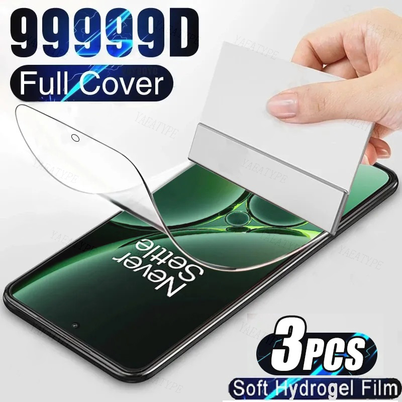 3 pièces Film Hydrogel pour OnePlus Nord CE 3 2 Lite 2T N20 SE N10 N100 N200 N300 N30 5G protecteurs d'écran pour Oneplus Ace Pro 2 2V