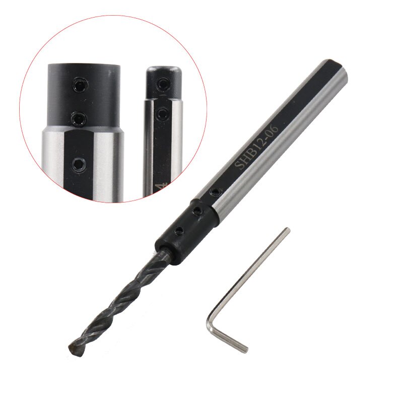 SHB12 16 20-3 4 5 6 8 10 12 Lathe tool sleeve Small Tungsten steel boring tool holder small diameter holder cutting bracket