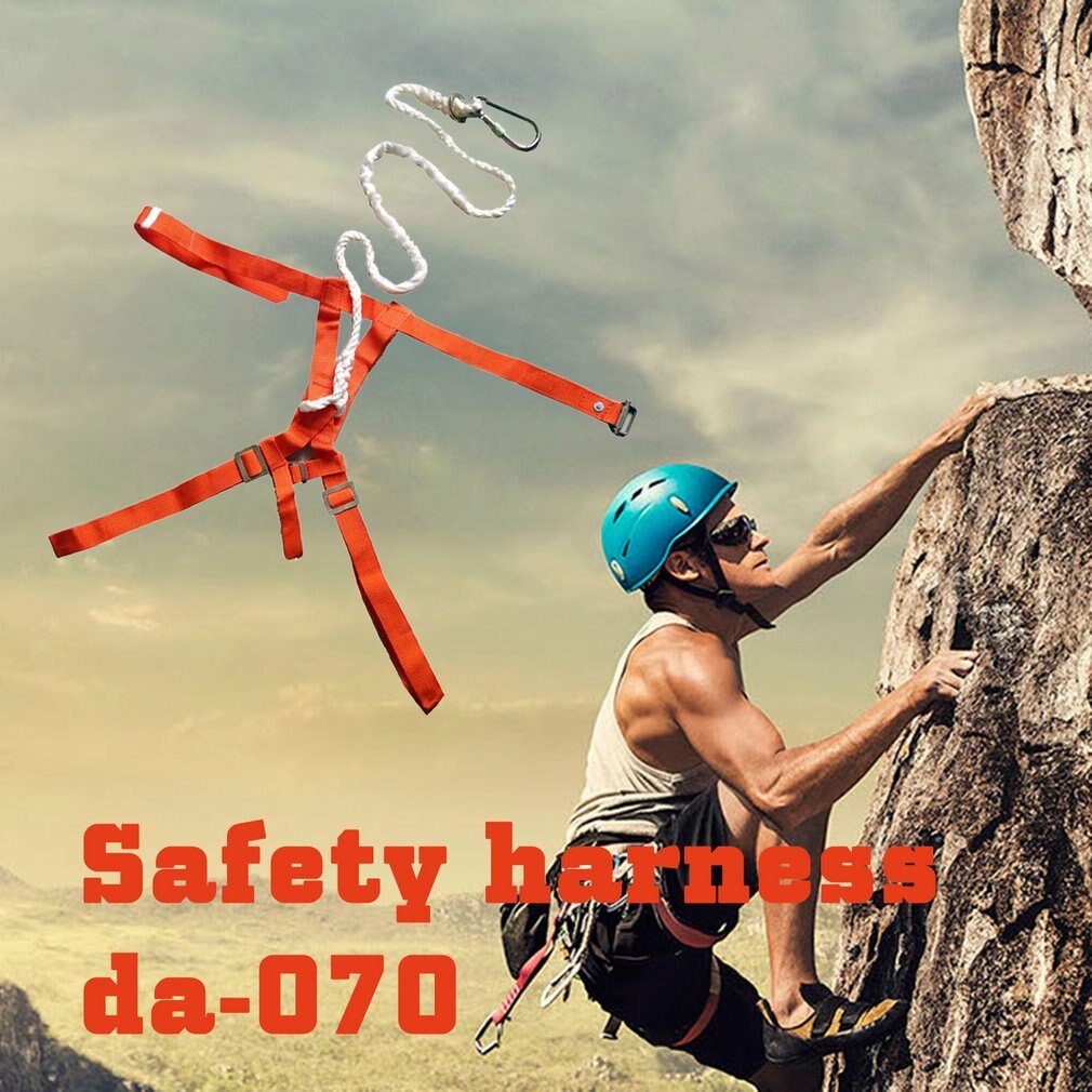 Fire Safety Half-Full Body Harness Fire Fighting Safety Strap Belt Climbing Self-Rescue Life-Saving Height Air Safty Belt
