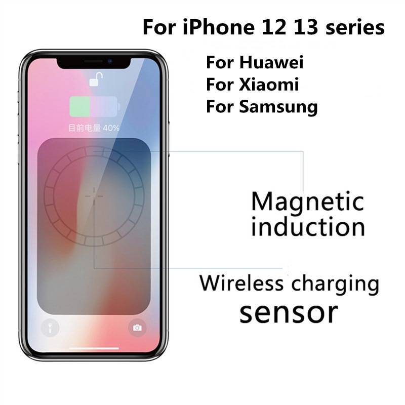 Power Bank magnetico 5000mAh staffa ad anello per Apple iPhone 13 Xiaomi Huawei Samsung 15W caricabatterie Wireless portatile a ricarica rapida