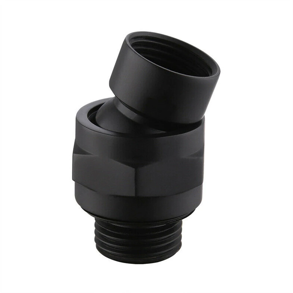 1pc Shower Head Connector Swivel Adapter Water Flow Ball Joint Accessories Bathroom Fixture Brass Shower Connector: Bronze
