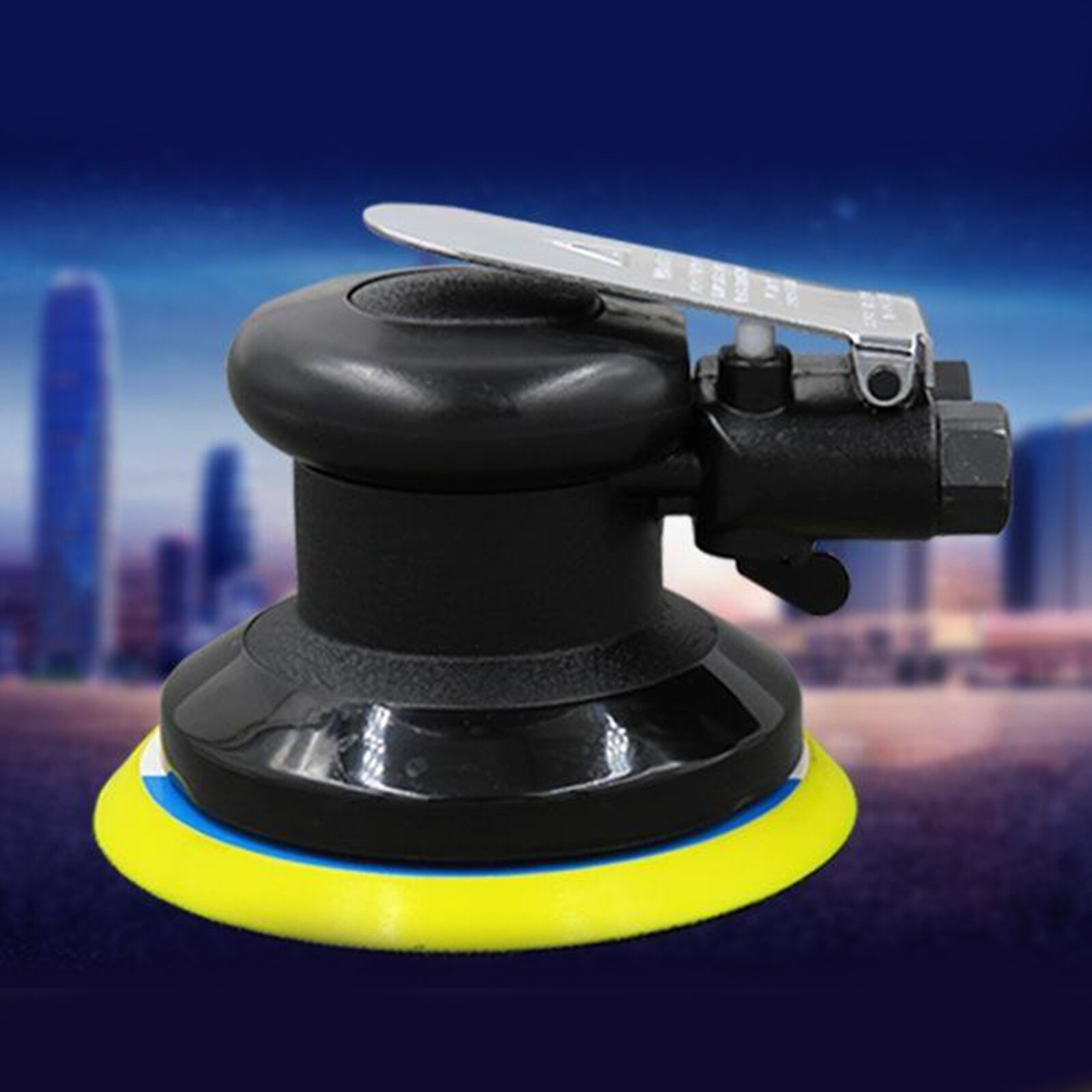 5" Air Palm Sander Al Pneumatic Sanding Disc Sander Automotive Body