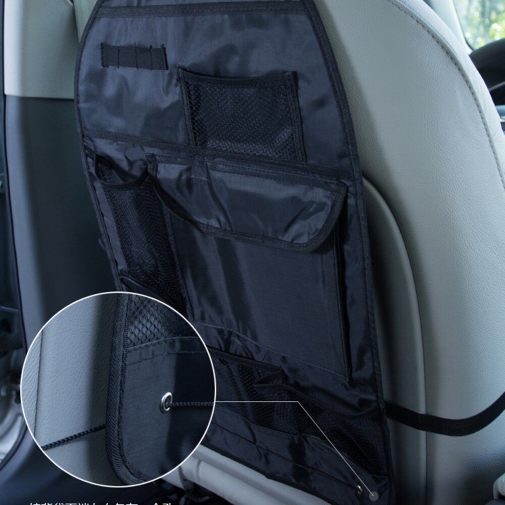 neue Schwarz Oxford Auto Sitz Tasche Multifunktionale Tasche Sitz Zurück Speicher Kasten Lagerung Taschen