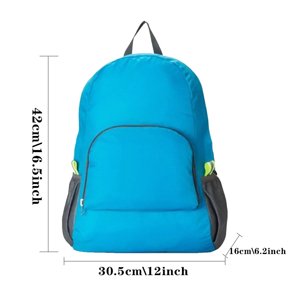 Mochila plegable portátil ligera para hombre, paquete ultraligero para exteriores, senderismo, Camping, deporte, escalada, organizador, bolsos para hombre y mujer