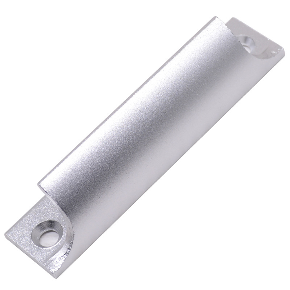 Door Handle Push-pull Balcony Handle Aluminum Screen Window Pulls Knob Door Wardrobe Handle Auxiliary Device: Silver