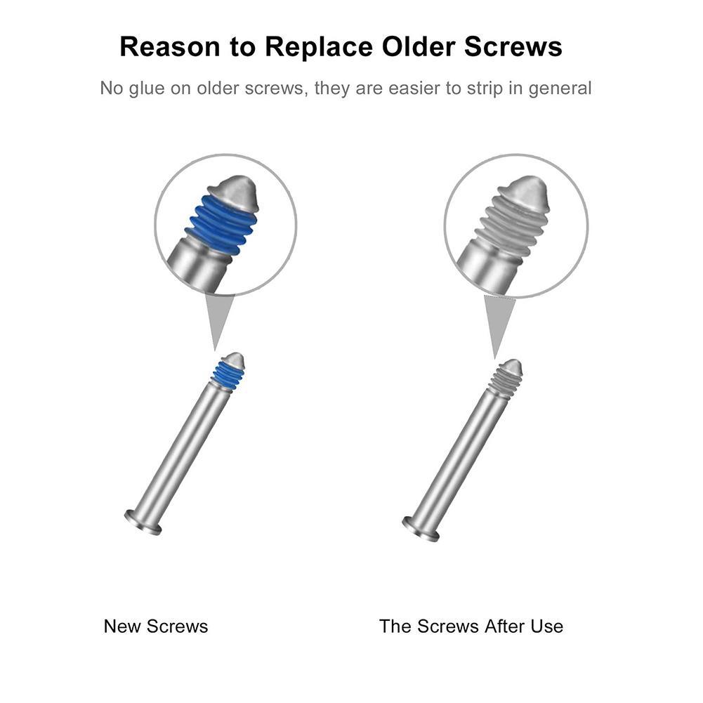 Laptop Screws For Pro 13" 15" 17" A1278 A1286 A1297 Computer Case Bottom Cover Screws Bottom Back Case Cover Screws Parts Set