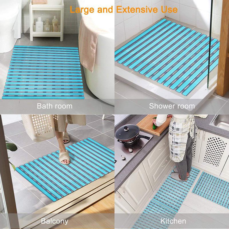 -Antislip Badmat Met Zuignappen, badkamer Keuken Deur Vloer Bad Douche Veiligheid Matten Anti-Bacteriën Professionele Met Dr