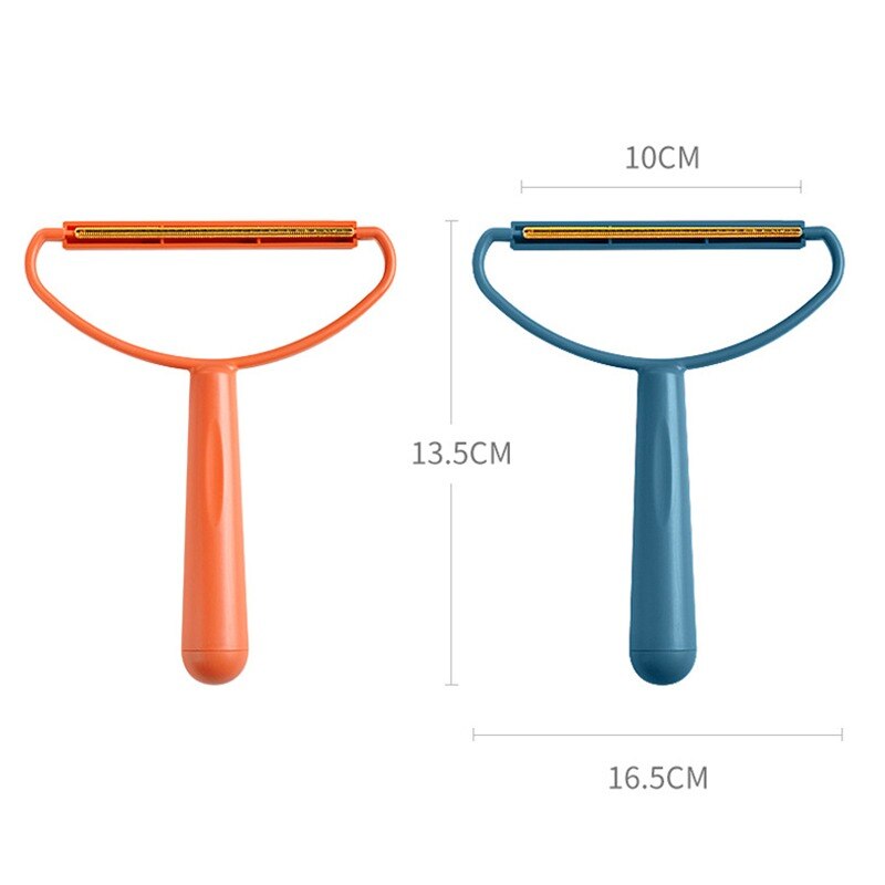 Removedor de pelusa portátil, afeitadora de tela Fuzz para alfombra, abrigo, suéter, ropa, afeitadora de tela, cepillo, herramienta de limpieza, 2 piezas: 2pcs blue pink