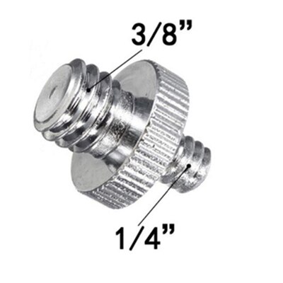 10pcs/lot 1/4" to 3/8" Male to Female Thread Screw Mount Adapter Tripod Plate Screw mount for Camera Flash Tripod Light Stand: C  38 to 14