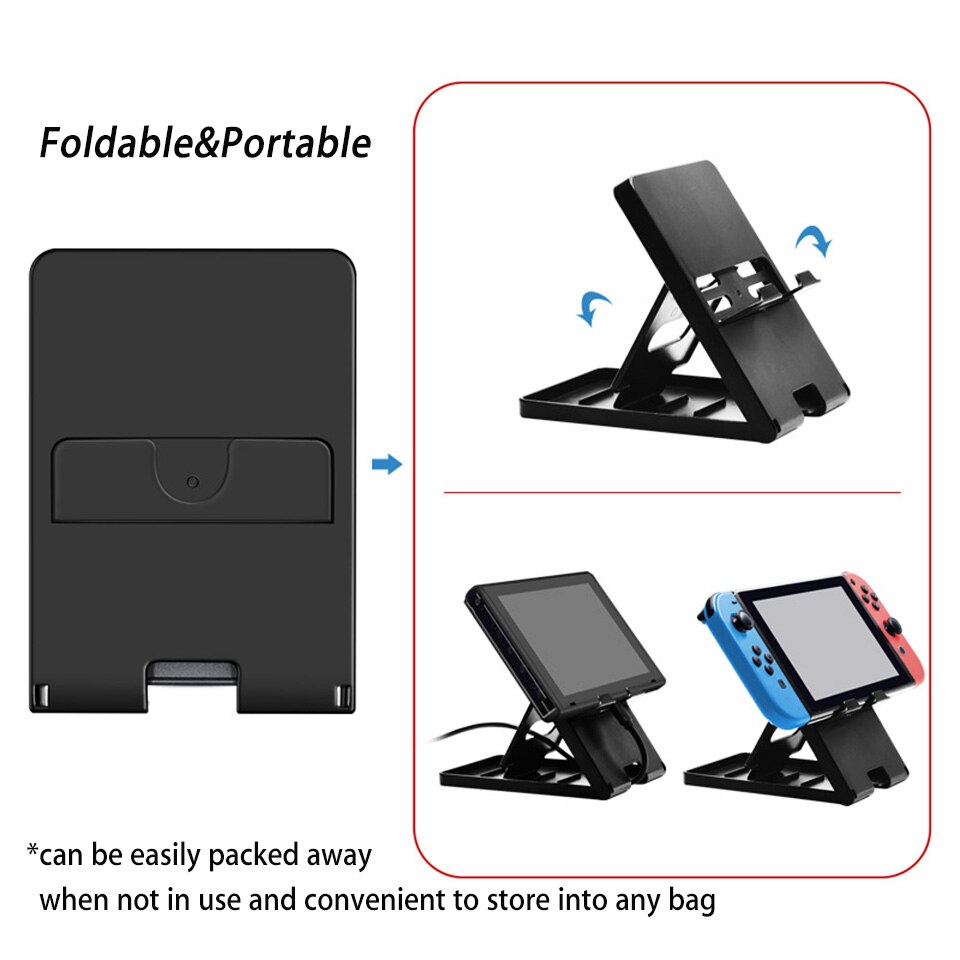 Verstelbare Houder Stand Voor Nintendo Switch Game Chassis Beugel Playstand Base Cradle Ondersteuning Voor N-Schakelaar Nintend Schakelaar Lite