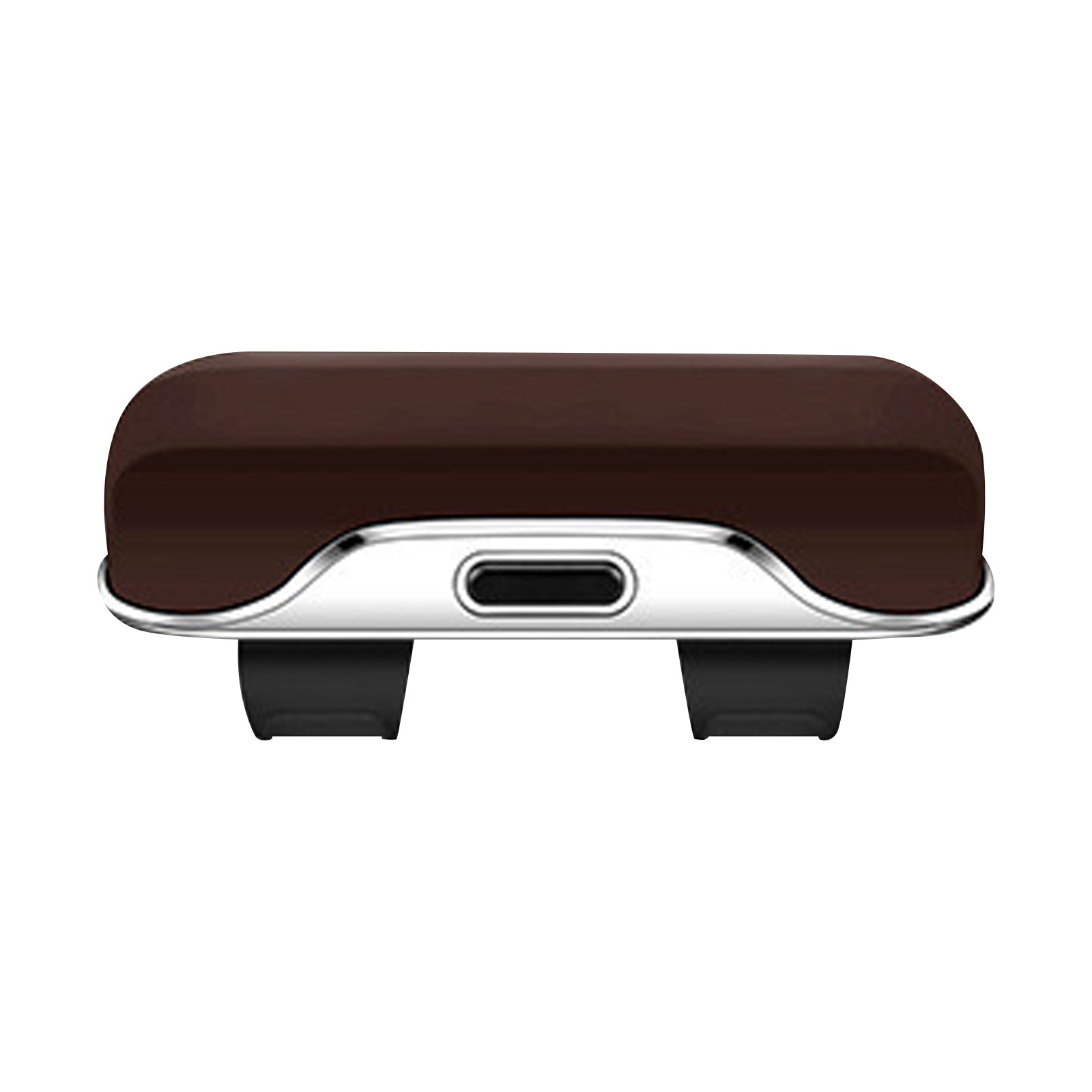 Portable Sunglasses Holder Eyeglass Case Glasses Holder Vehicle Visor Expansion Accessories Sunglass Holder Car Sunglass Holder: Brown