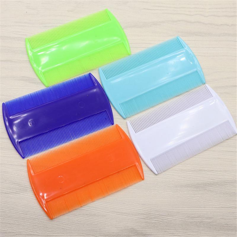 Double Sided Head Lice Comb Protable Fine Tooth Head Lice Flea Nit Hair Combs Styling Tools Hair Comb Pet Products Dog Combs