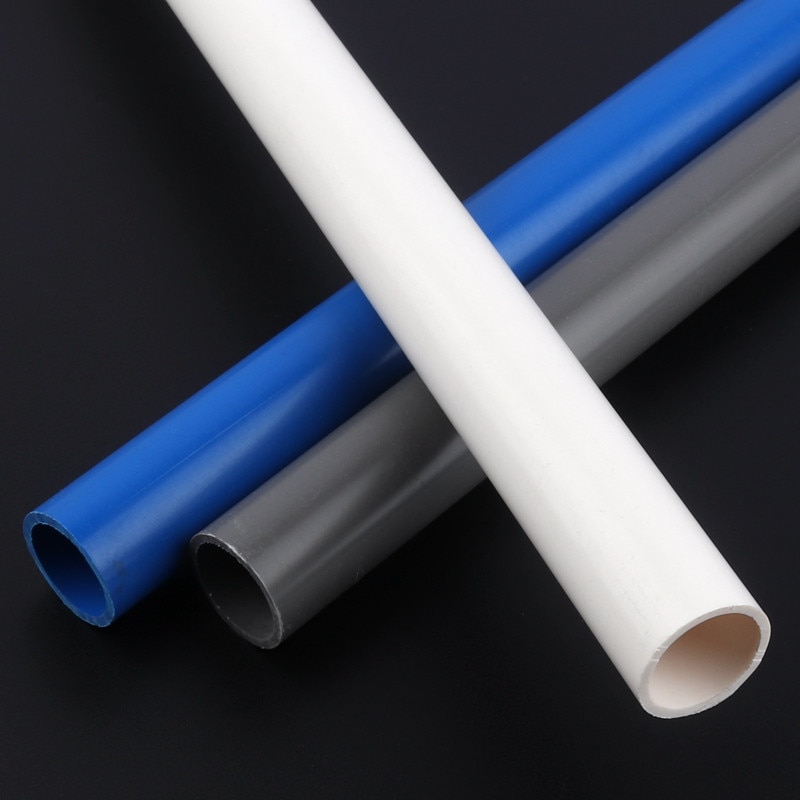 2pcs/lot Outer Dia.32 40mm PVC Pipe Length 50cm 19" Agriculture Garden Irrigation Watering Aquarium Tank Water Supply PVC Tube
