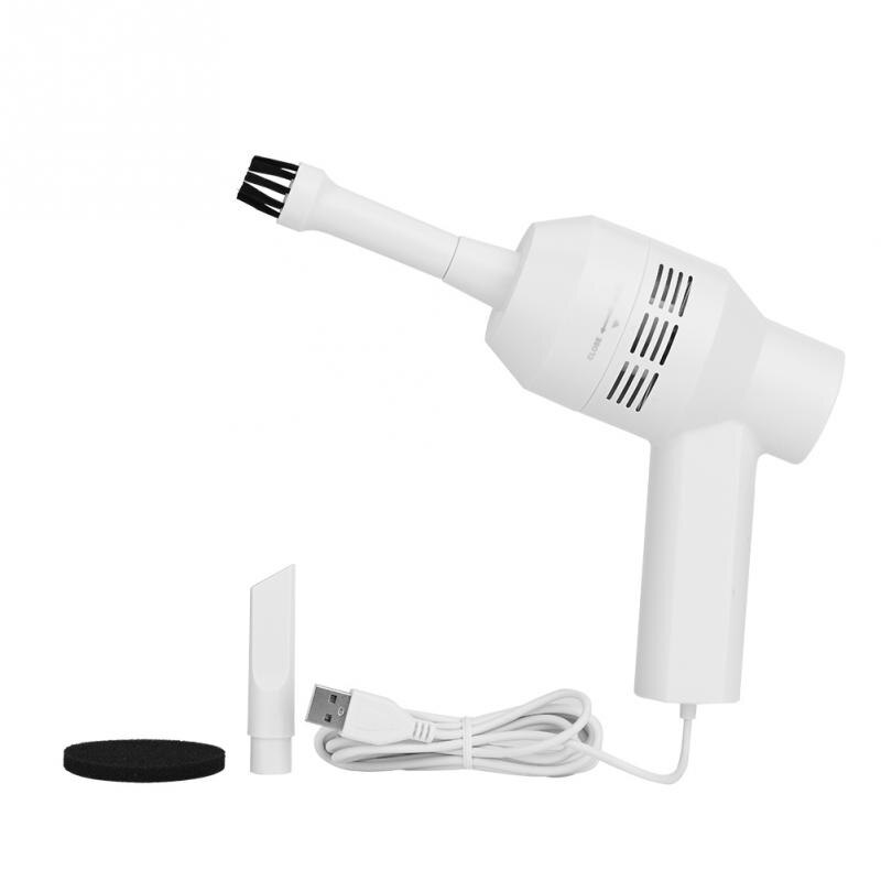 Mini aspirateur portatif portatif de clavier d'usb pour l'ordinateur Portable ordinateur de bureau noir