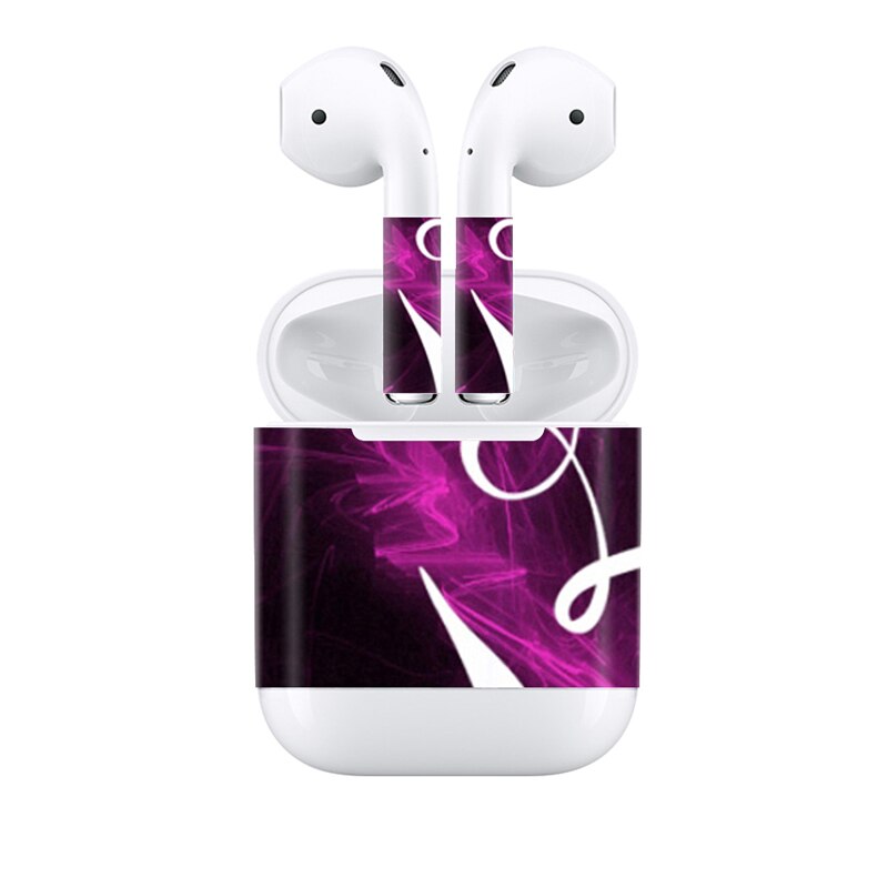 Bamboe Mode Stickers voor AirPods Skin Siliconen Case voor AirPods Skin Decal Beschermende Cover Wraps: 0079