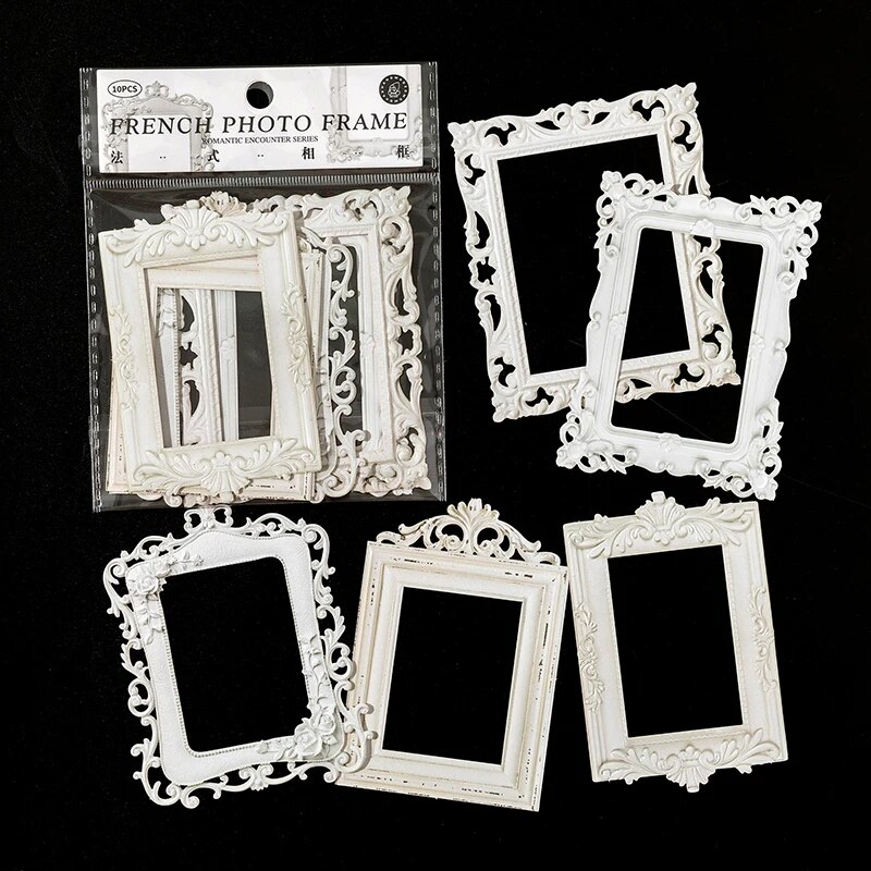 Sig.carta 10 fogli/impostato, cartoncino con design a rilievo cavo, modellazione architettonica europea, stile retrò, materiali creativi fai da te: blu