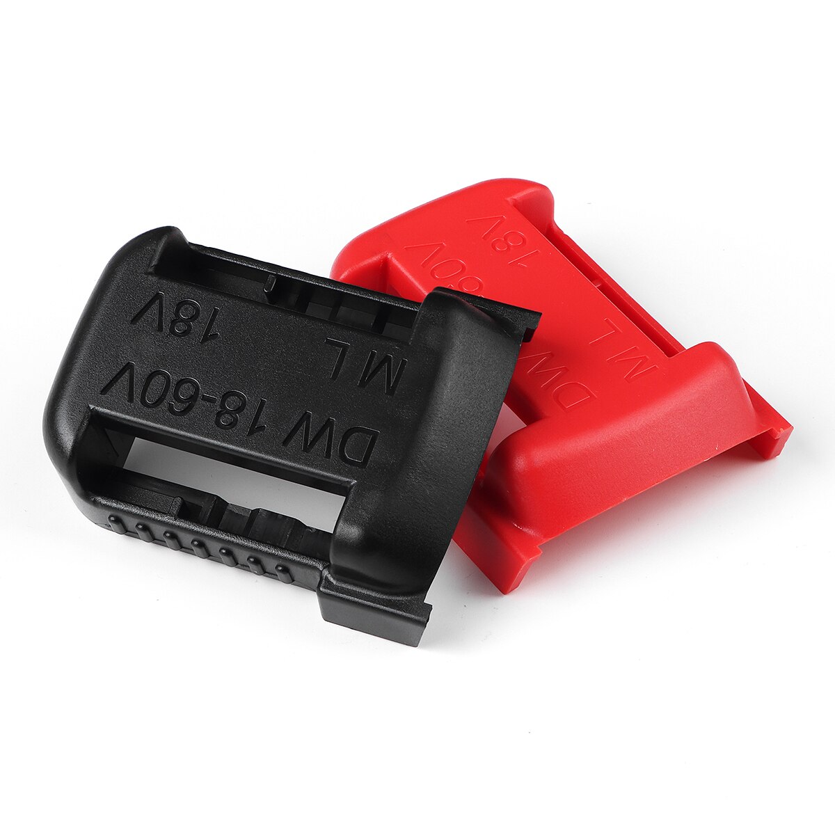 ABS 1/5Pcs Battery Mounts 3D Printed For MILWAUKEE M18 18V Storage Holder Shelf Rack Stand Slots Battery