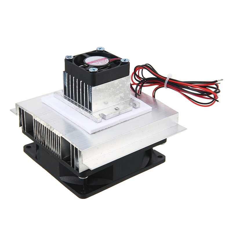 DIY Kit Thermoelectric Peltier Cooler Refrigeration Cooling System Heat Sink Conduction Module and Fan