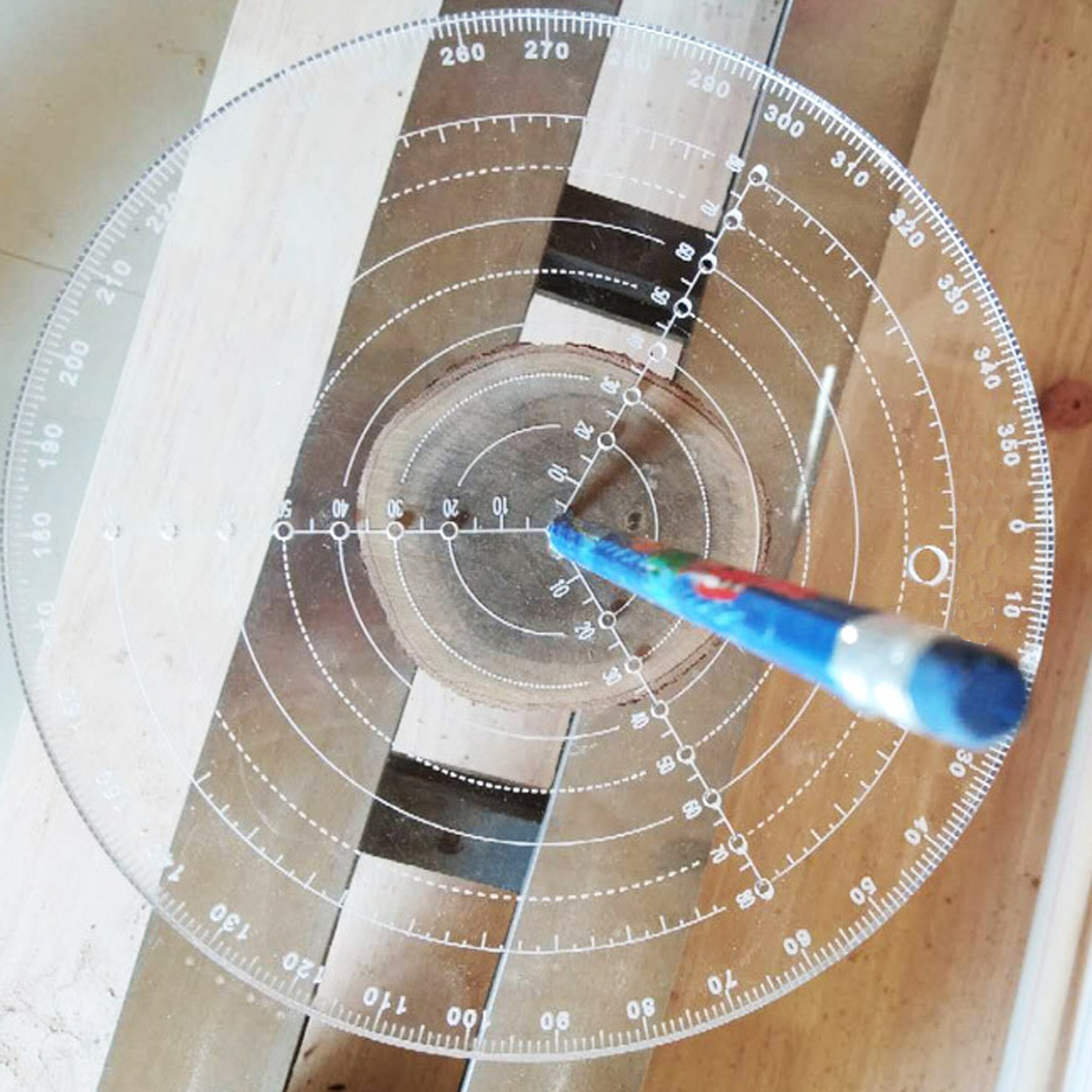 Turning centering rule lathe woodworking tool cart log measuring stick find the center compass hand-draw the round ruler