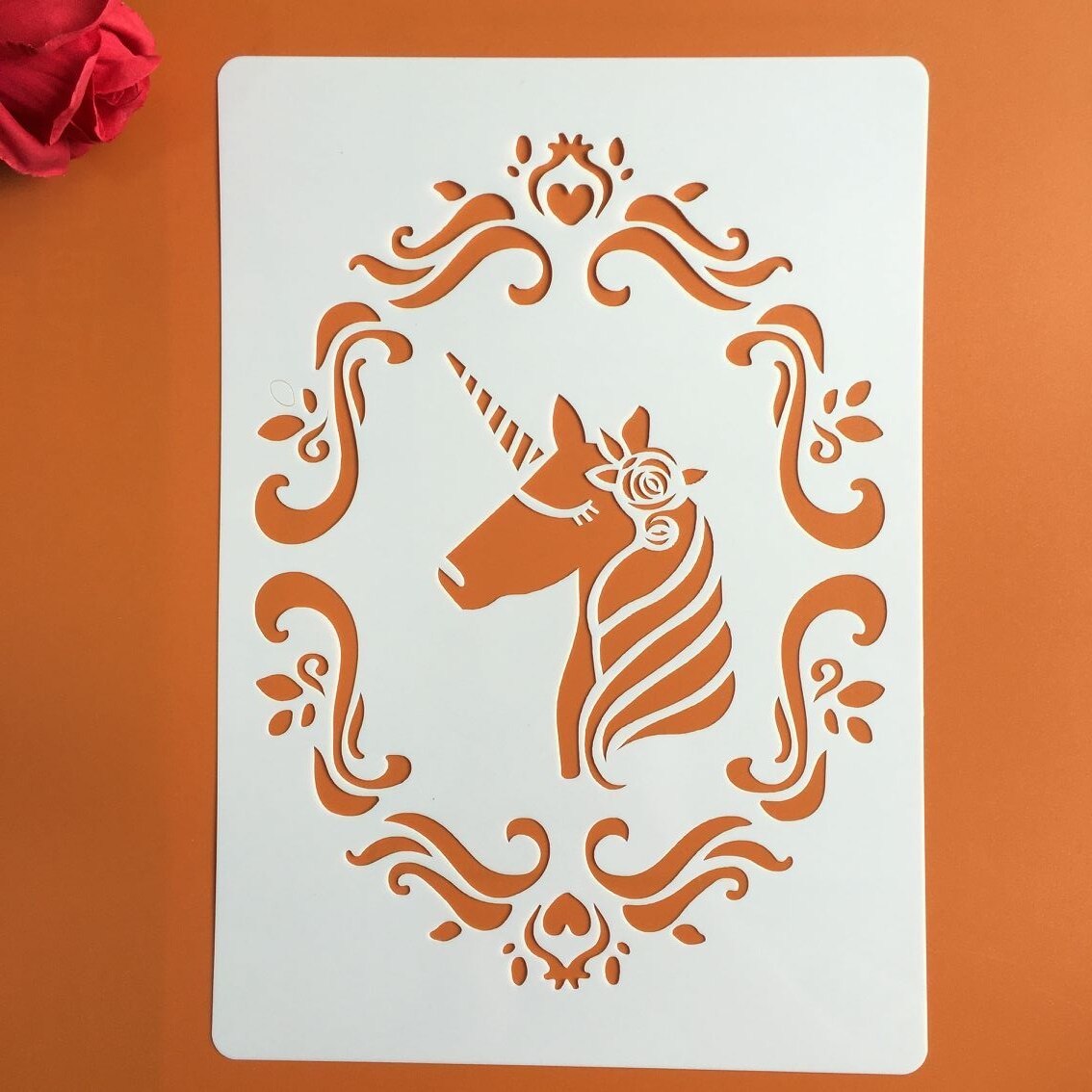 Reusable A4 Stencils For Art, Card Making, Scrapbooking & DIY Decor