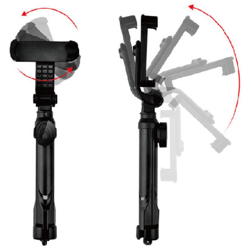 Tripod Golf Swing Holder Recorder Bluetooth Selfie Stick Cell Phone Clip Holder Mini Extendable Multifunction Wireless