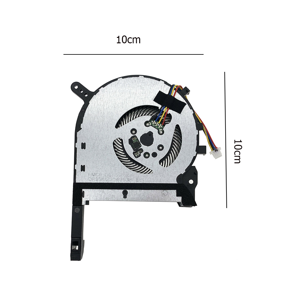 CPU GPU Laptop Cooling Fan 4 Pin For ASUS ROG ASUS TUF Gaming FX505/A15 FA506IU Asus Gaming A15 FA506 IV FA506IU: Brown