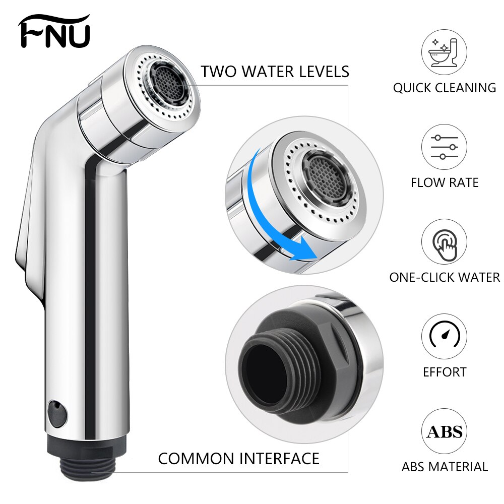 Toilet Handheld Shattaf Bidet Sprayer Shower Head Balcony Cleaning Accessories Shower Faucet Muslim Shower Head Ducha Higienica