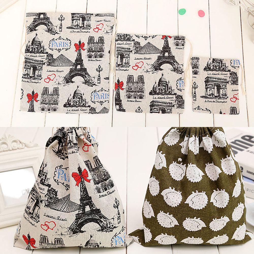 Sac de Shopping réutilisable pour femmes avec impression, pliable, unisexe, en coton, sacs d'épicerie avec cordon, pochette offre spéciale