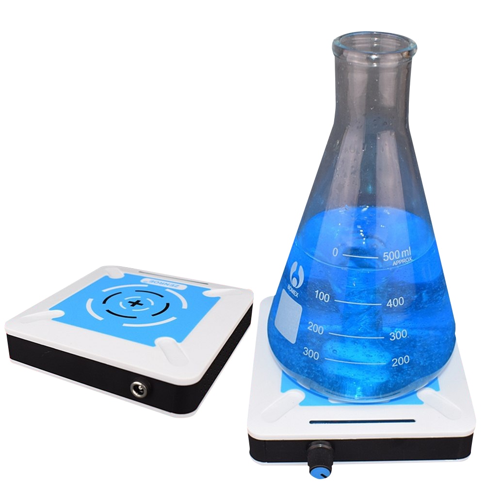 1L Stirrer 0-2500r Mini Magnetic Stirrer Speed Control Rotation Electromagnetic Heat Stirrer For Unmanned Chemical Laboratory