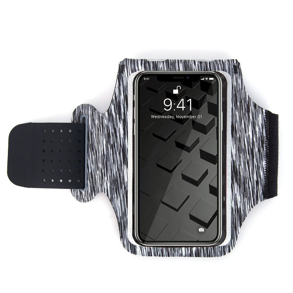 Rennen Sport Telefon Fall auf Hand Mobile Halter Brassard Arm Band Handgelenk Tasche Für iPhone 11 Pro XS Max 8 7 Plus Lauf Telefon fall: Micai black