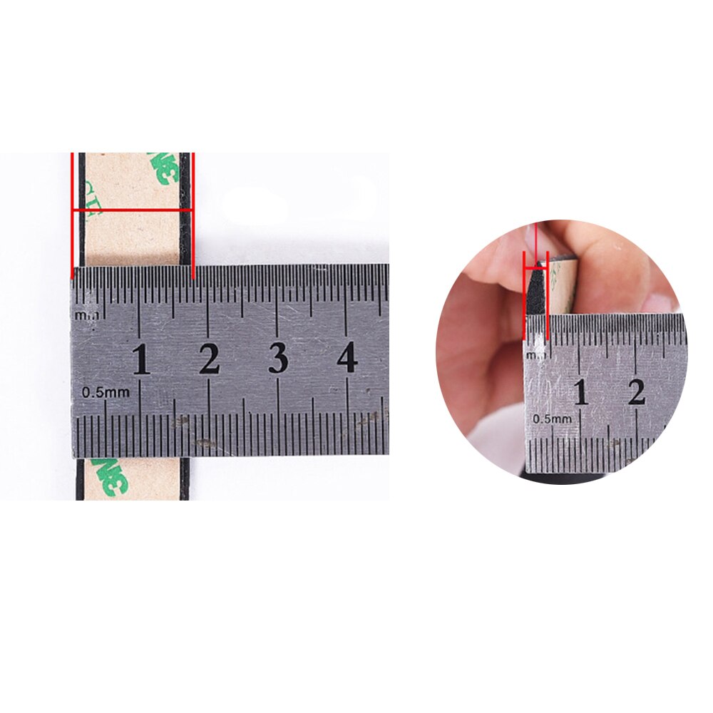 Car sunroof windshield seal strip Car door sealing strip soundproof rainproof front and rear roof water-proof rubber strip