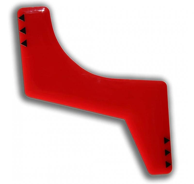 Men Beard Styling Comb Ruler Beard Modeling Templa... – Grandado